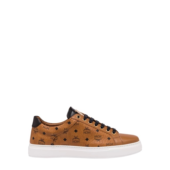 Men’s MCM Classic Low Top Sneakers in Visetos - Picture 3 of 7